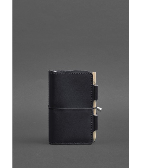 Leather notebook (Soft-book) 3.0 blue Crust