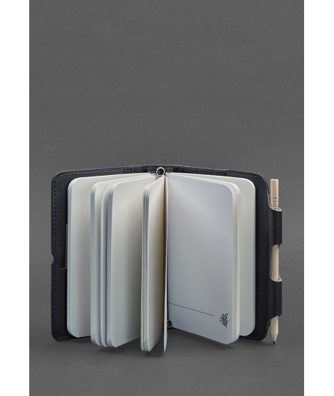 Leather notebook (Soft-book) 3.0 blue Crust