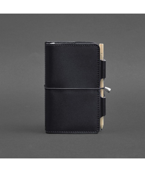 Leather notebook (Soft-book) 3.0 blue Crust