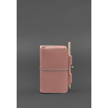 Шкіряний блокнот (Софт-бук) 3.0 рожевий