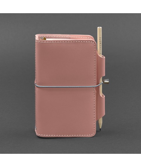 Leather notepad (Soft-book) 3.0 pink