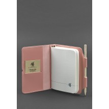 Шкіряний блокнот (Софт-бук) 3.0 рожевий