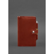Women's leather notebook (Soft-book) 4.0 coral