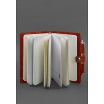 Women's leather notebook (Soft-book) 4.0 coral