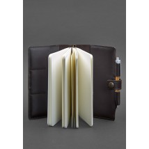 Leather notebook (Soft-book) 4.0 dark brown