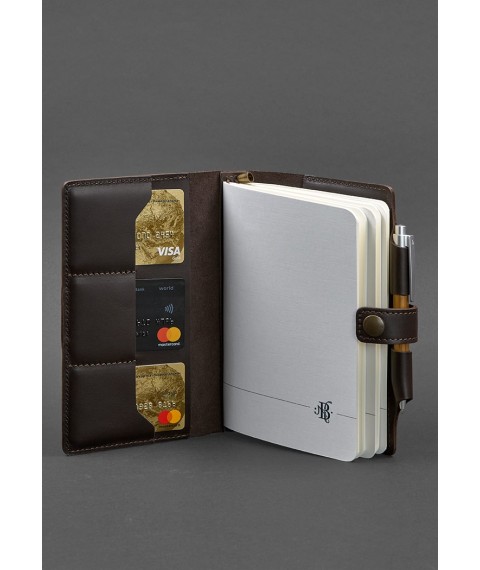 Leather notebook (Soft-book) 4.0 dark brown