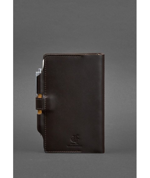 Leather notebook (Soft-book) 4.0 dark brown