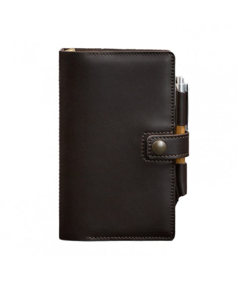 Leather notebook (Soft-book) 4.0 dark brown