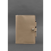 Leather notepad (Soft-book) 4.0 light beige