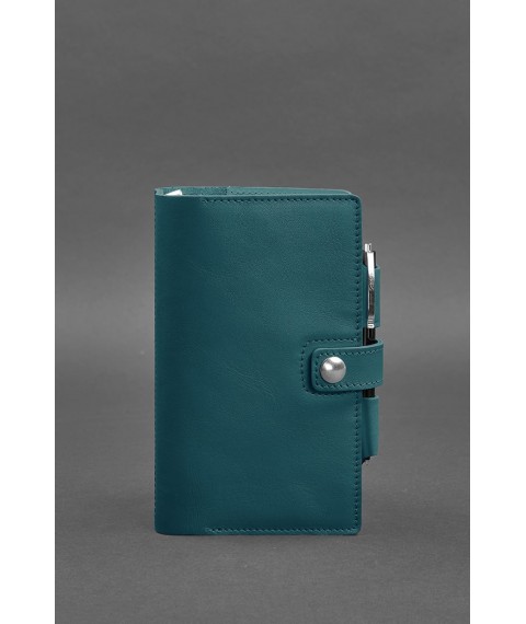 Leather notebook (Soft-book) 4.0 green Crust