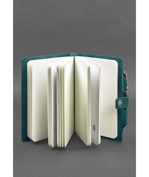 Leather notebook (Soft-book) 4.0 green Crust