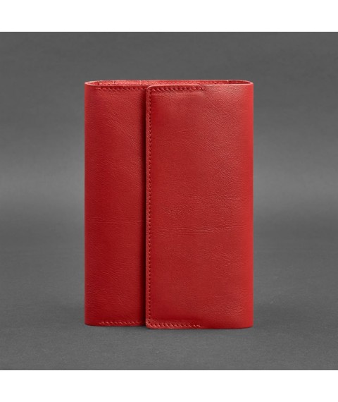 Red leather notebook (Soft-book) 5.1 for women