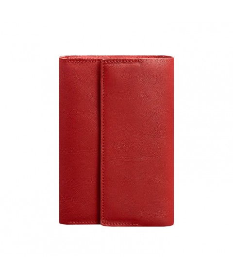 Red leather notebook (Soft-book) 5.1 for women