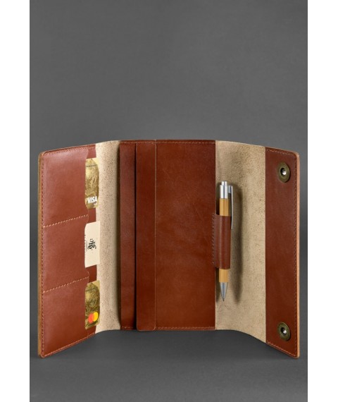 Leather notebook (Soft-book) 5.0 light brown