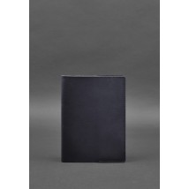 Leather cover for notepad 6.0 (soft book) blue