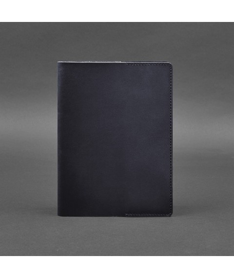 Leather cover for notepad 6.0 (soft book) blue