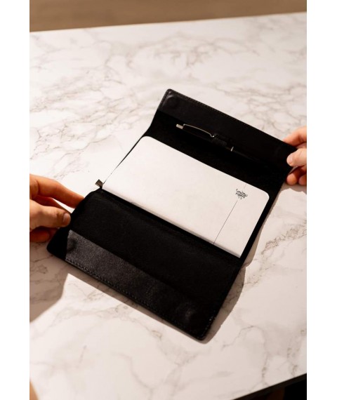 Leather notebook softbook 7.0 black Crust