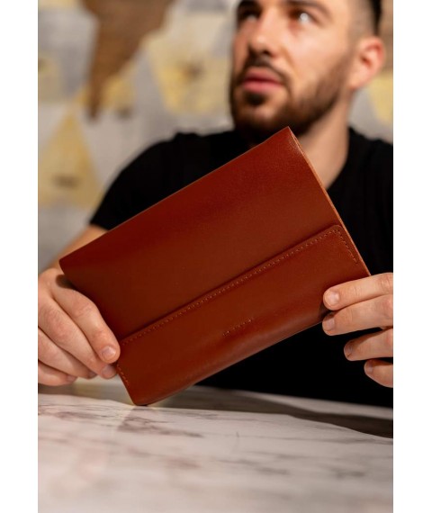 Leather notebook softbook 7.0 light brown