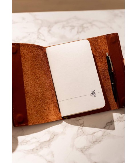 Leather notebook softbook 7.0 light brown