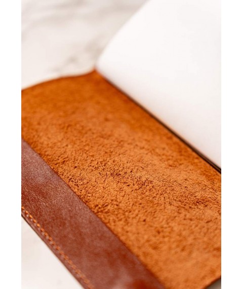 Leather notebook softbook 7.0 light brown