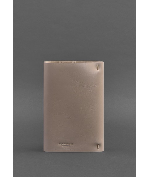 Leather notebook softbook 7.0 light beige Crust