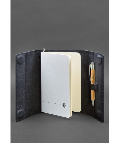 Leather notebook softbook 7.0 dark blue