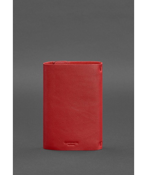 Leather notebook softbook 7.0 red Crust