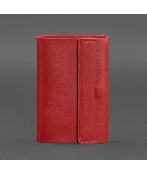 Leather notebook softbook 7.0 red Crust