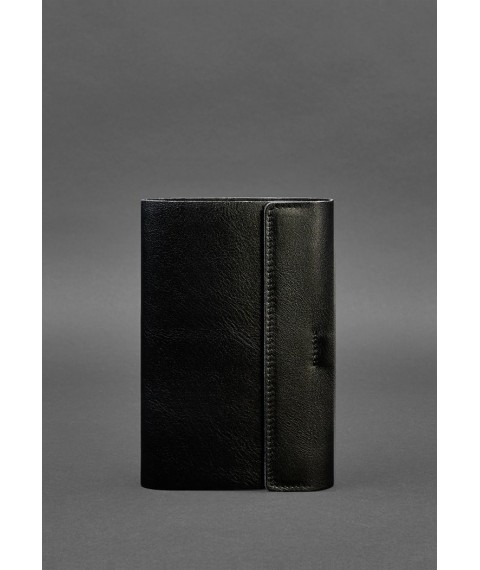 Leather notebook softbook 7.0 charcoal black
