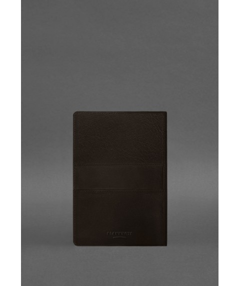 Leather notebook A5 (soft book) 9.3 brown