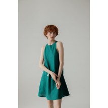 Сукня - міні з льону XL