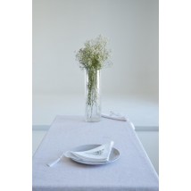 Серветки столові з льону з китицями "Молоко"