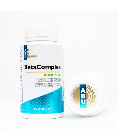 Комплекс для імунітету BetaComplex ABU, 60 капсул