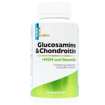 Комплекс для суглобів Glucosamine&Chondroitin ABU, 120 капсул