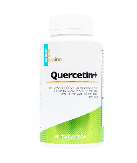 Кверцетин Quercetin+ ABU, 90 таблеток